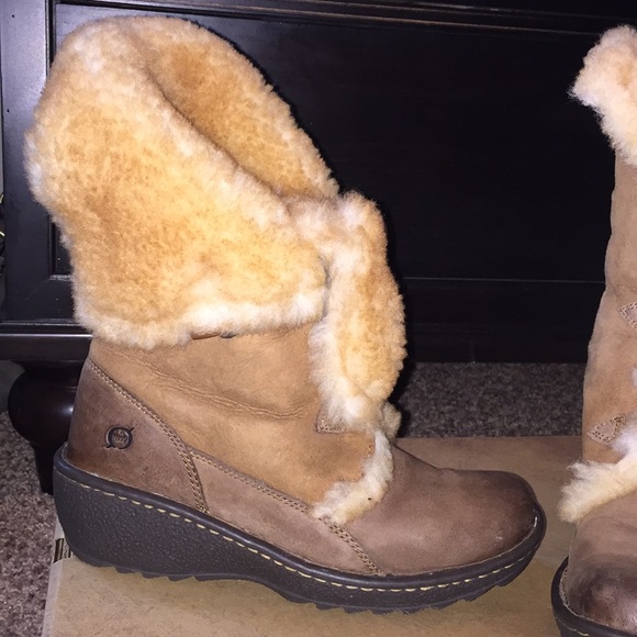 Born shearling boots - Picture 3 of 8